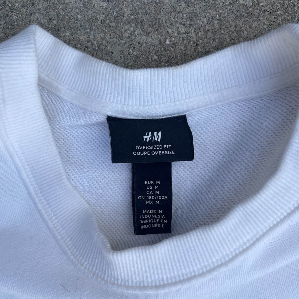 H&M vintage men's oceanic yacht race ‘92 oversized crew -size medium/large - Picture 4 of 5